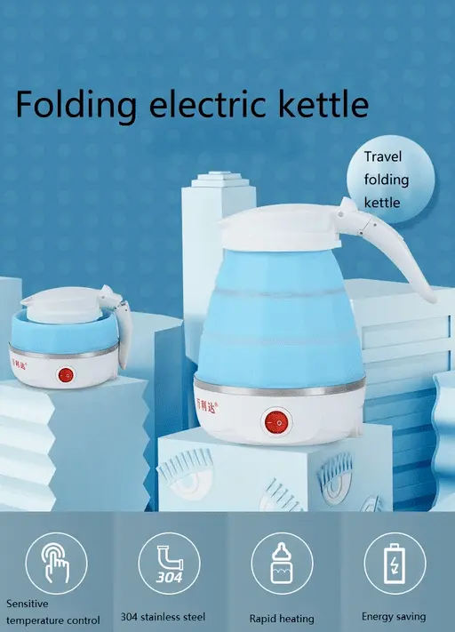 Portable Folding Electric Kettle – Bravo Goods
