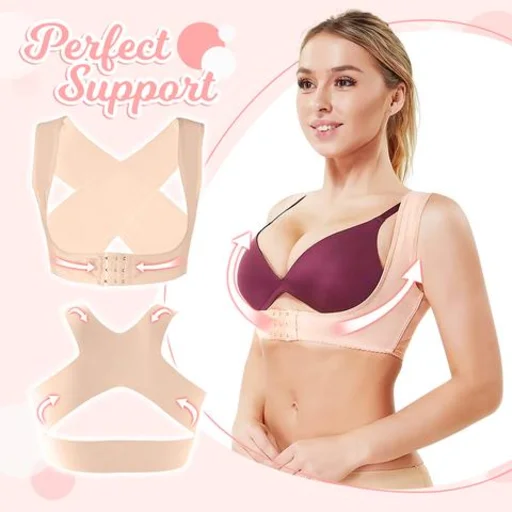 2 In 1 Women Posture Corrector Support Bra Back Support Shapewear