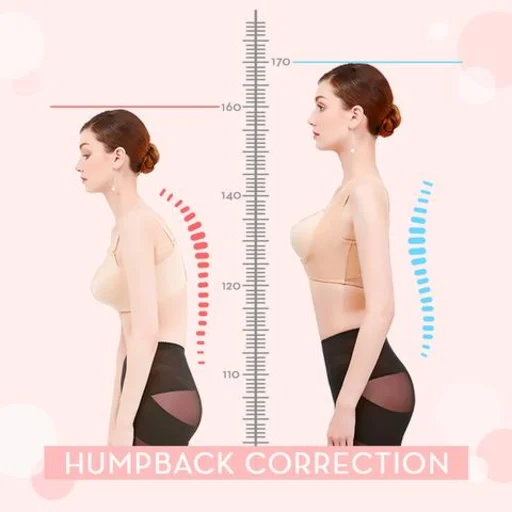 Women Support Posture Corrector Bra Two-in-One Gathering Adjustable Front  Buckle Wireless Bra Humpback Corrected Seamless Underwear 