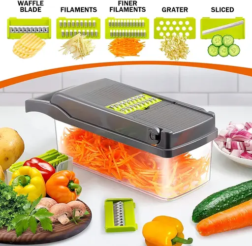 Multifunction Vegetable and Fruit Sheet Slicer – Bravo Goods