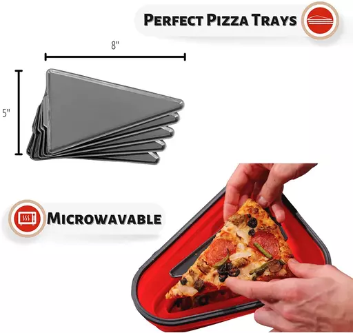 Pranzo2GO Reusable Pizza Storage Container, Expandable Pizza Storage C —  CHIMIYA