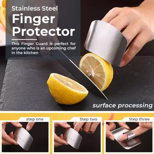 Stainless Steel Finger Protector – Bravo Goods