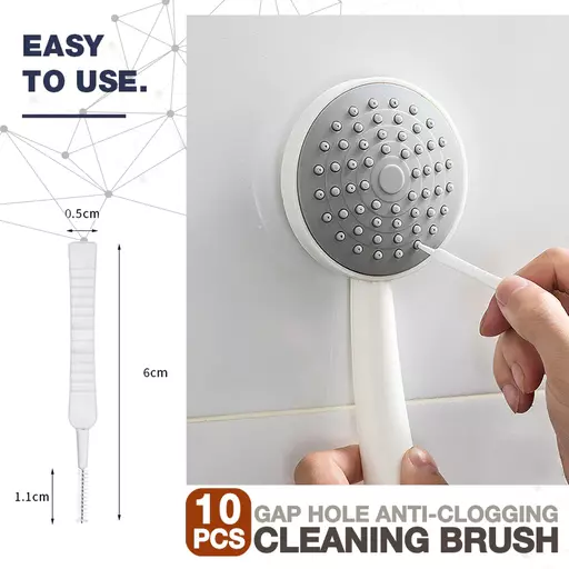 10/20pcs Shower Head Cleaning Brush Washing Anti-clogging