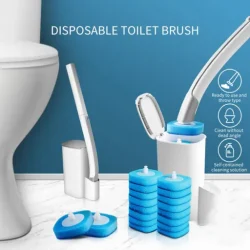 Disposable Long Handle Cleaning Pro Toilet Brush