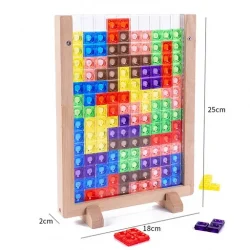 Building Blocks Board Tangram Math Kids Children Educational Toys