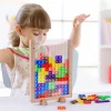 Building Blocks Board Tangram Math Kids Children Educational Toys