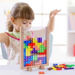 Building Blocks Board Tangram Math Kids Children Educational Toys