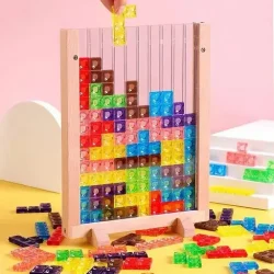 Building Blocks Board Tangram Math Kids Children Educational Toys