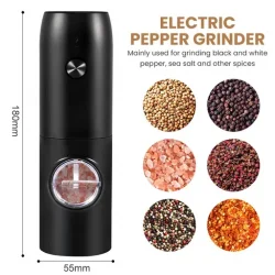 Rechargeable Electric Salt and Pepper Grinder