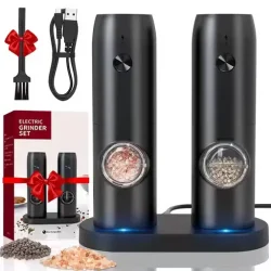 Rechargeable Electric Salt and Pepper Grinder