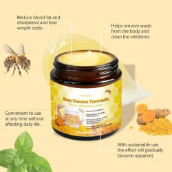 HOUKEA Bee Venom Turmeric Detox Slimming Cream