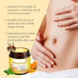 HOUKEA Bee Venom Turmeric Detox Slimming Cream