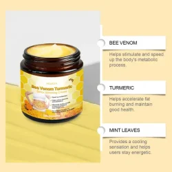 HOUKEA Bee Venom Turmeric Detox Slimming Cream