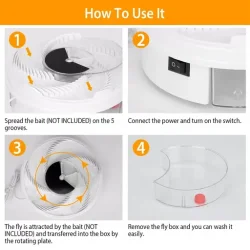 Automatic Electric Insect Flycatcher