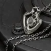 Mechanical Rotating Gear Vintage Necklace