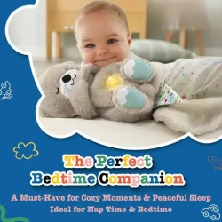 Breathing Bear Baby Soothing Otter Plush Doll Toy