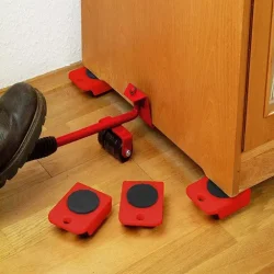 Heavy Duty Furniture Lifter Tool with Mover Rollers